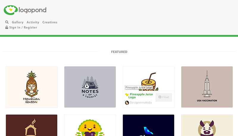 国外设计网站 15个国外创意设计网站：LogoPond